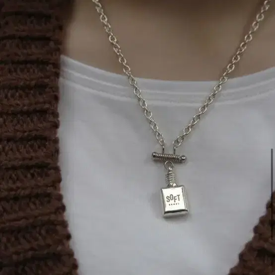 소프트서울 목걸이 Perfume necklace_ silver