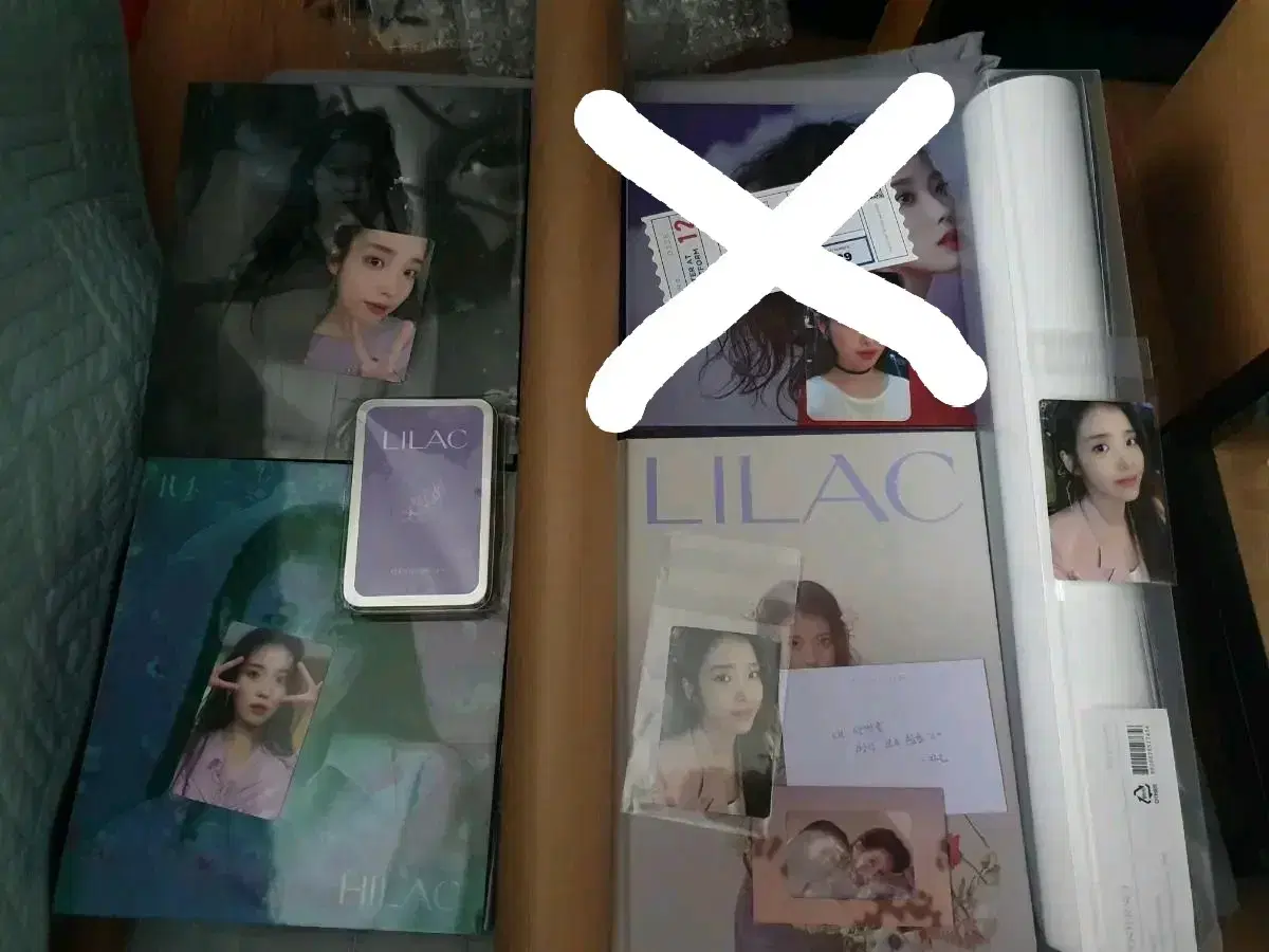 IU Lilac album photobook poster