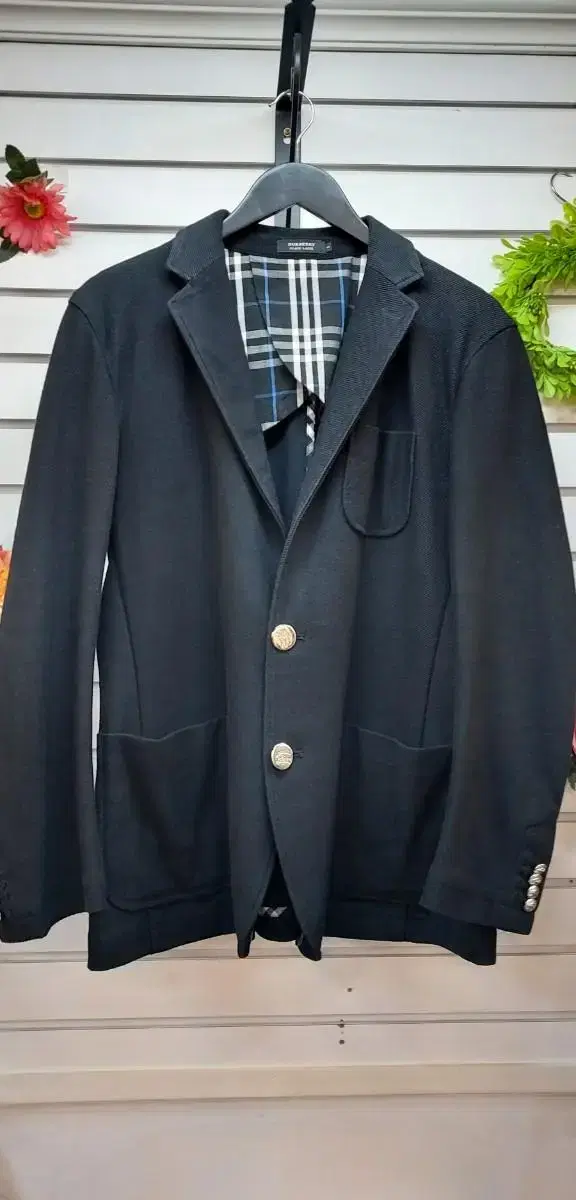 Burberry Men's Jacket in Bloo Label