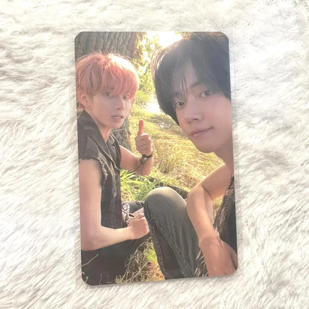 Temptation ld 1st Nymphs yeonjun taehyun Unit photocard WTS!