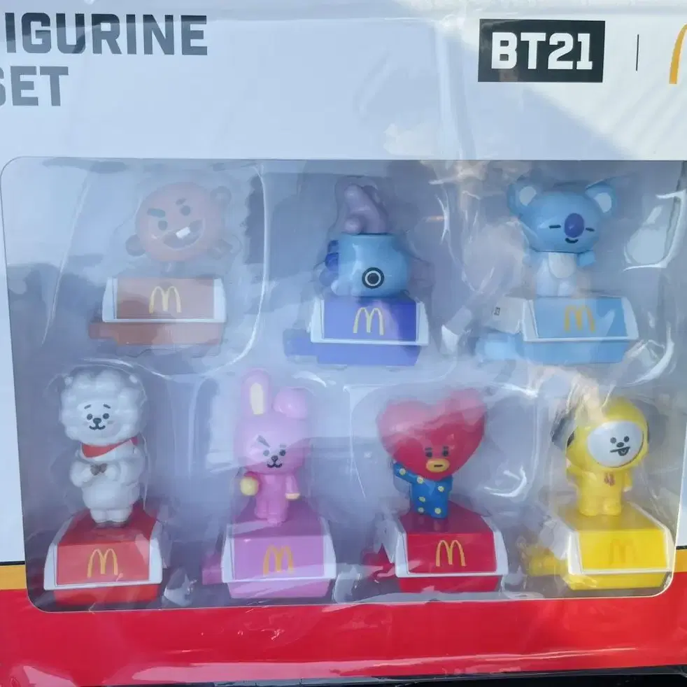 방탄 맥도날드 bts bt21 Mcdonalds collertor kit