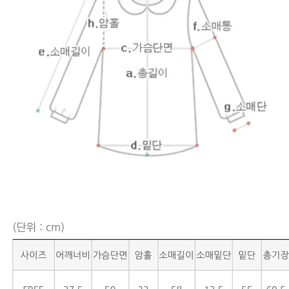 르뎅 라운드 퍼프 블라우스 민트