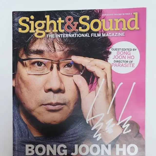 2020 3월호 Sight&Sound [영국판] 봉준호 커버