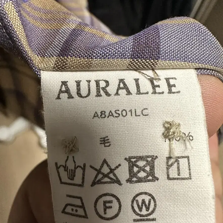 [마지막 할인] 18aw Auralee super light wool 4