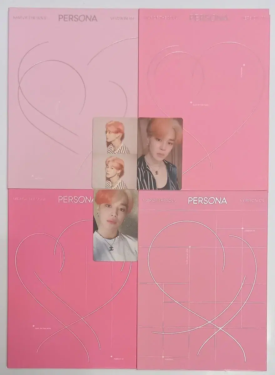 Bangtan BTS Persona album Set of 3 Jimin Photocards