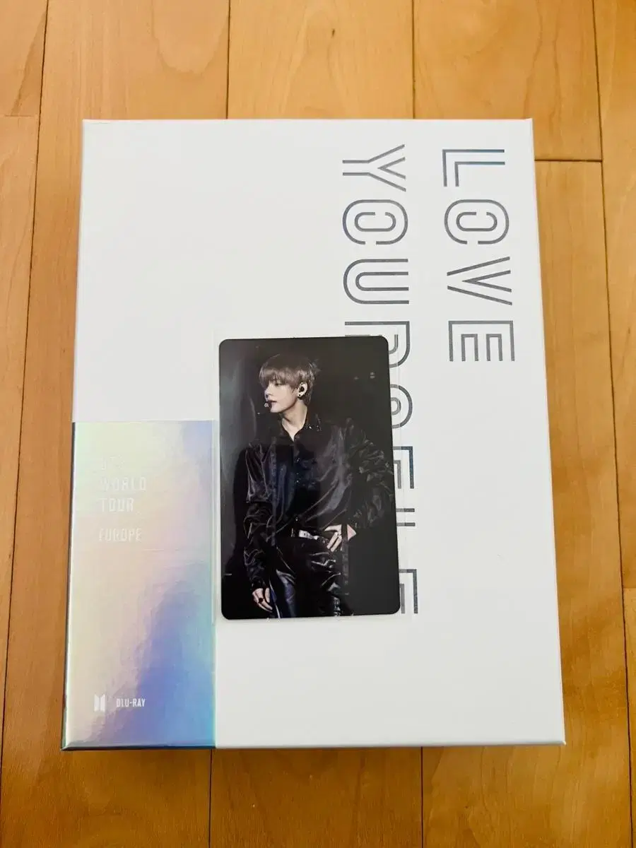 BTS Rubsell Europe blu-ray Taehyung full set