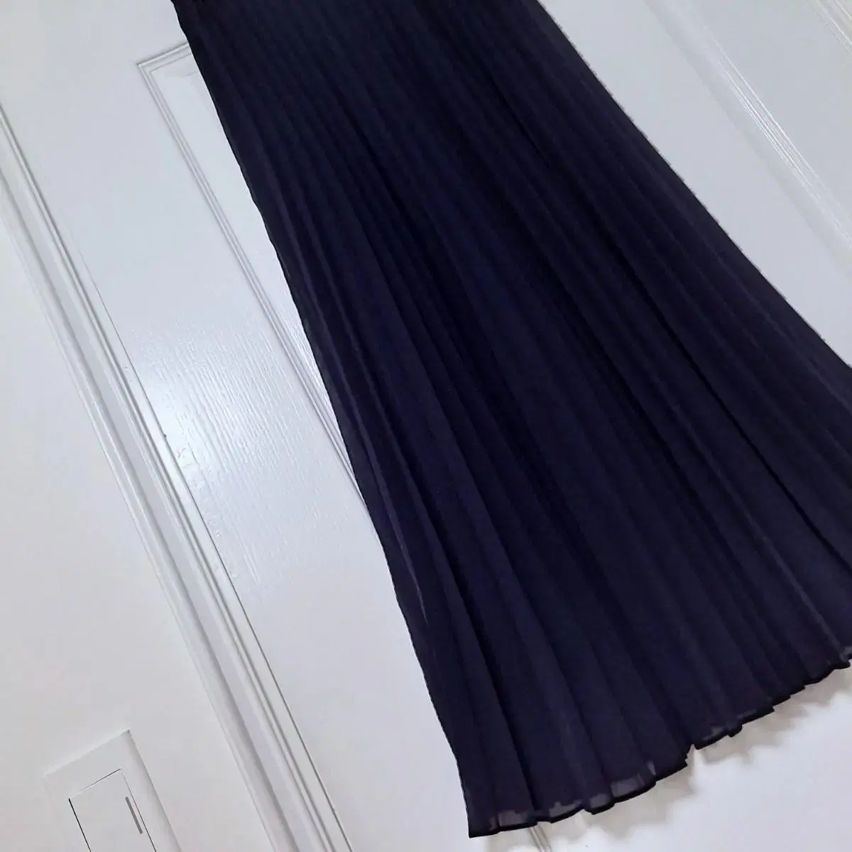 (New clothes) Uniqlo Maxi chiffon pleated long skirt M size fluttery spreadingArt