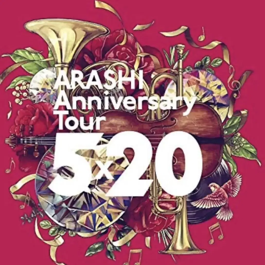 ARASHI 아라시 20주년 투어 in 도쿄돔 5X20 bluray