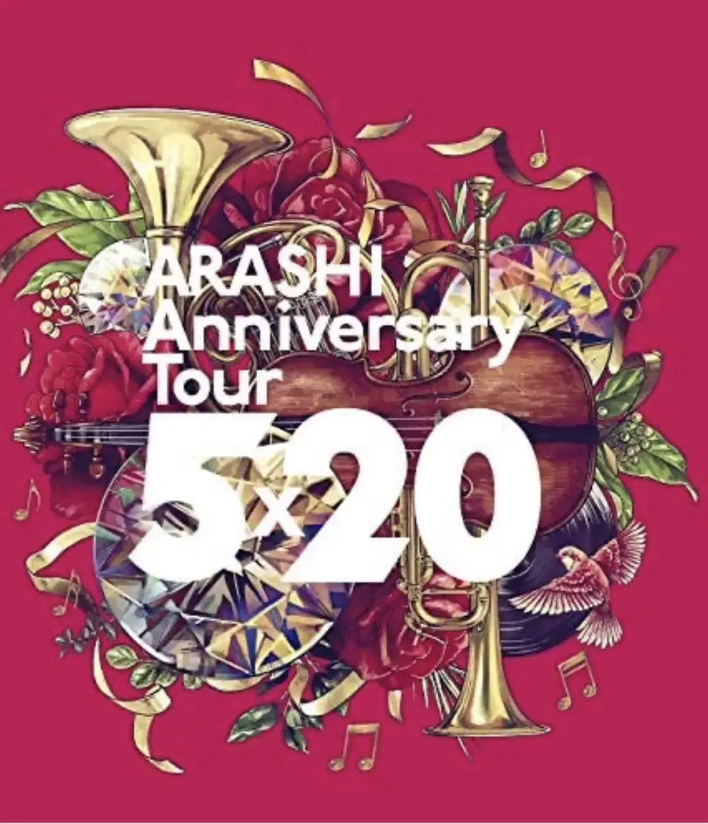 ARASHI 아라시 20주년 투어 in 도쿄돔 5X20 bluray