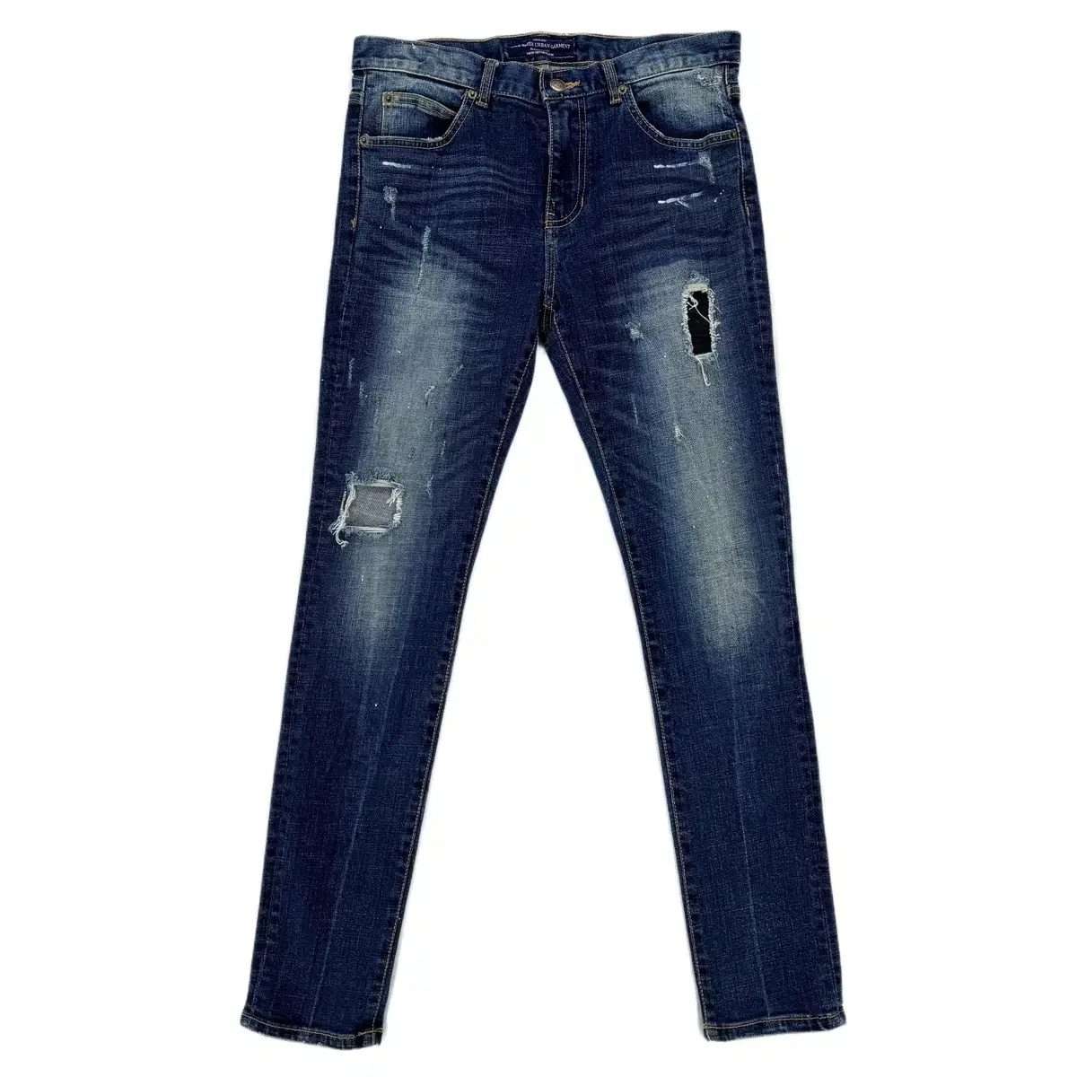 [31] bloo Water Urban Garment Damage Skinny Jeans