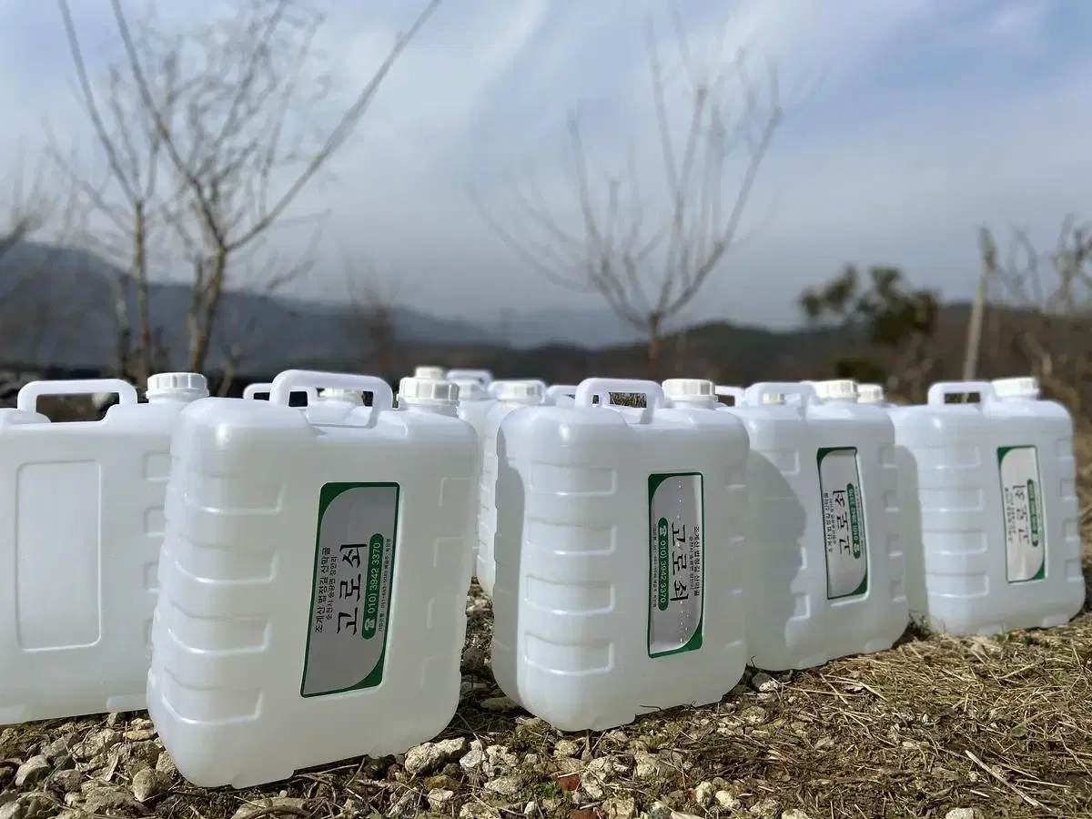 농림축산식품부 장관 대상자 고로쇠 판매 합니다 18리터