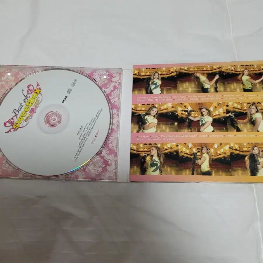 스위트박스 베스트앨범(2cd)