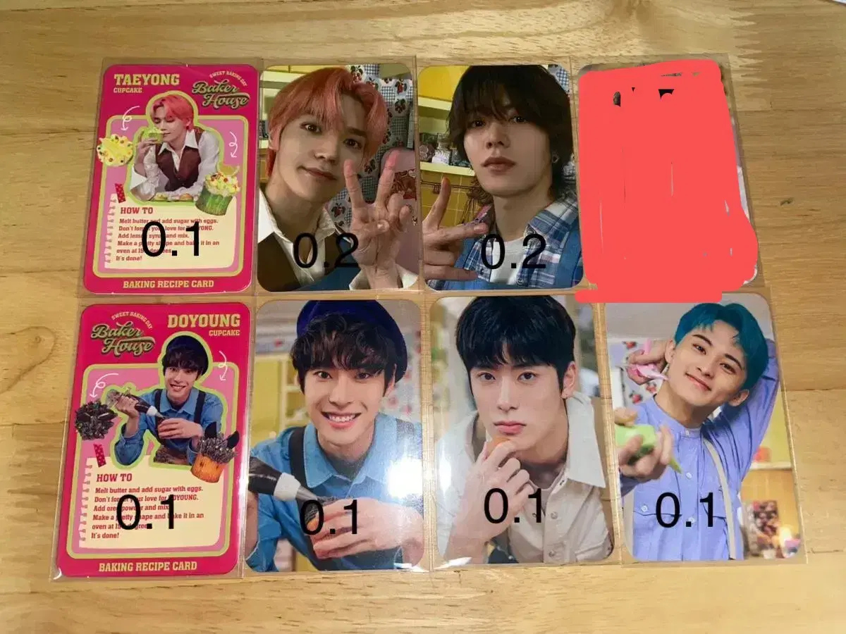 NCT Bakery photocard in bulk