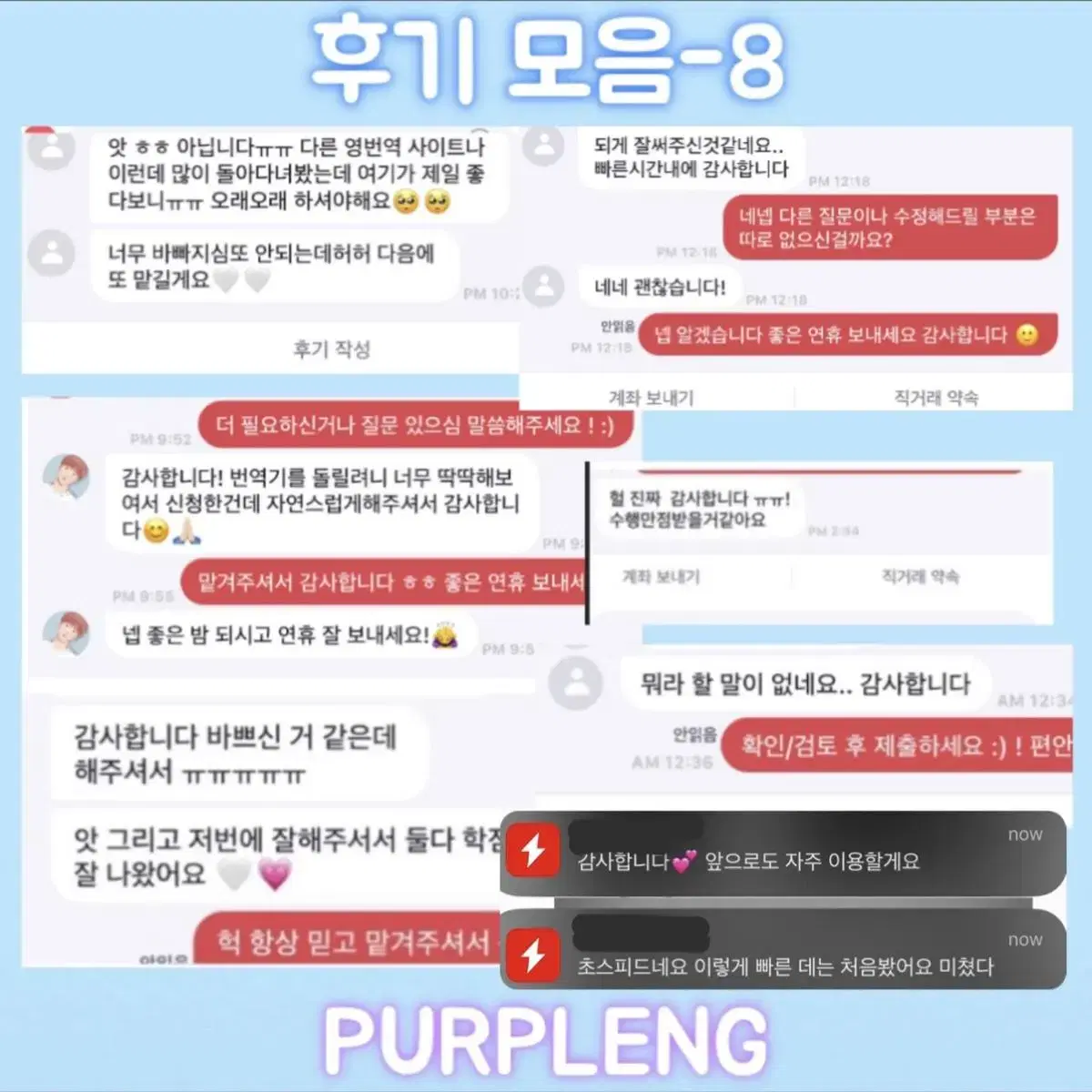 후기 많음) 영어 번역, 첨삭, 영어 과제 숙제 대행