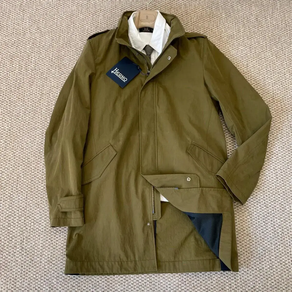 Herno Herno Italian top-of-the-line, ultra-strong, functional mac coat