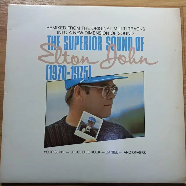 Lp중고 엘튼 존 Elton John 1970-1975 음반 판매합니다.