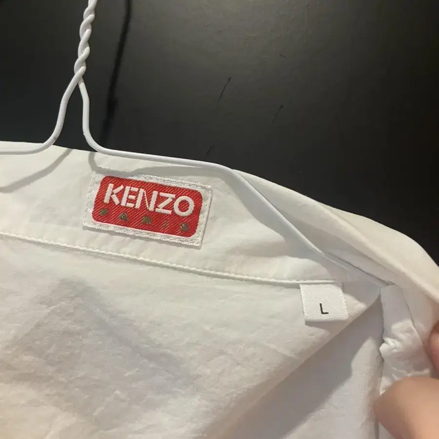 [L/100] Kenzo 겐조 플라워 프린팅 셔츠