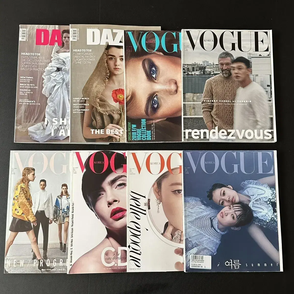 Bok Korea, July/December 2018, April/June 2019, etc.