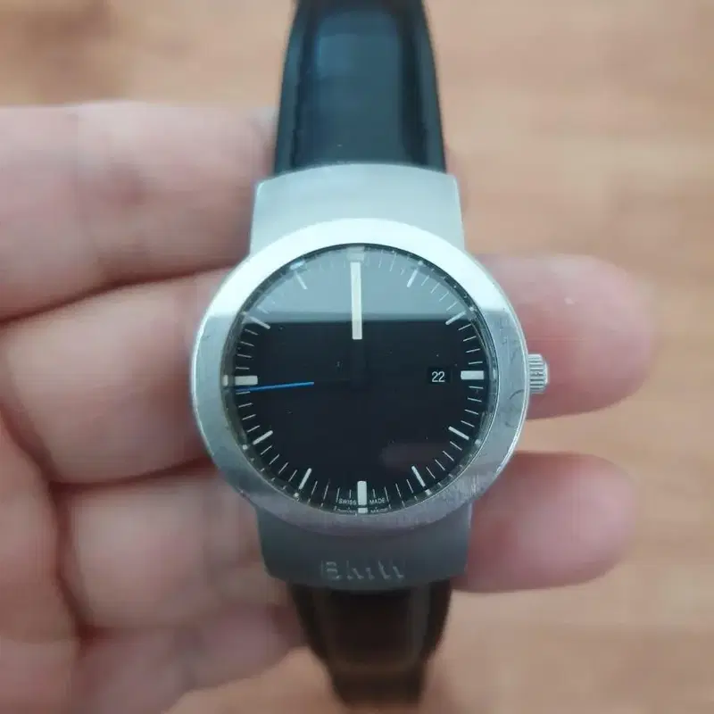BMW 클래식 가죽시계