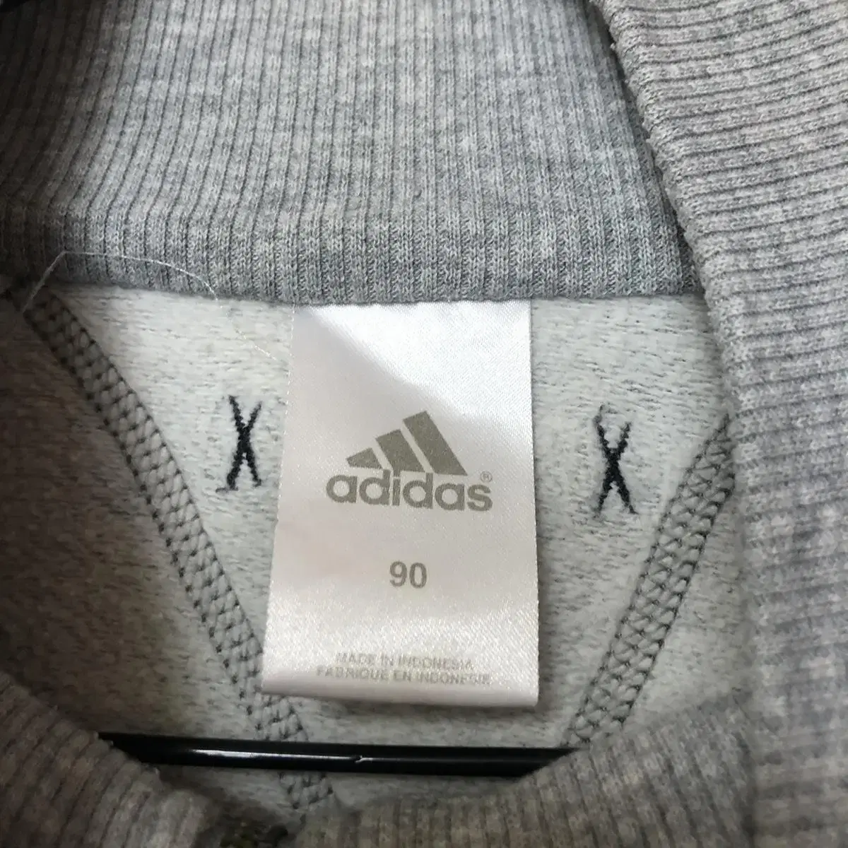 Vintage Adidas gray zip up