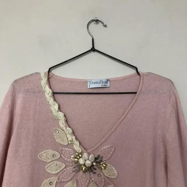 Vintage Donna elena pink b knit