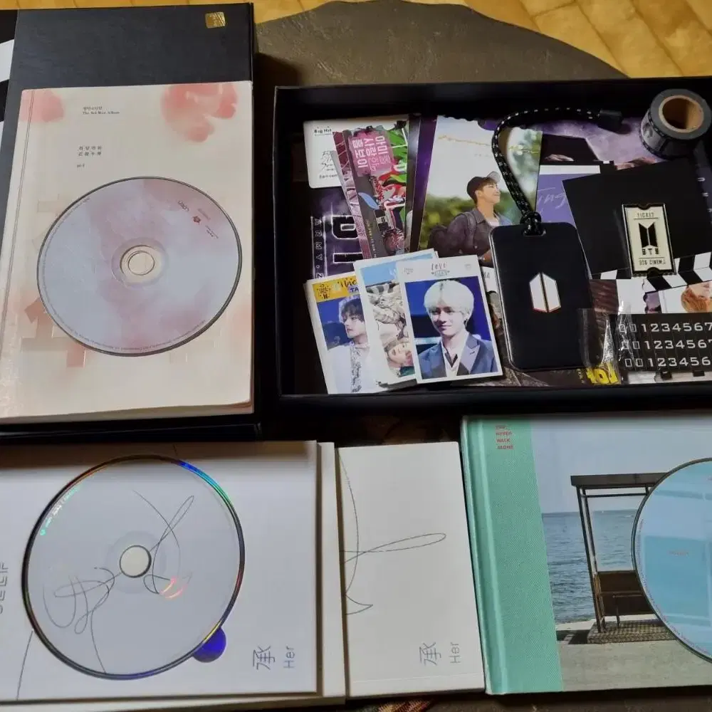 BTS 키트 CD3장포함