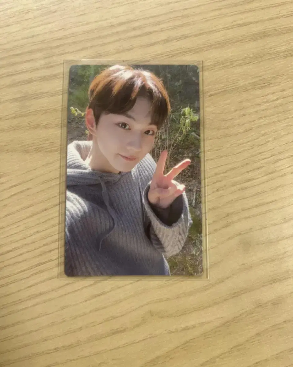 Enhypen jungwon Border Day One Photocard