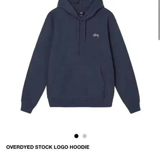 스투시 후드 stussy OVERDYED STOCK LOGO HOODIE