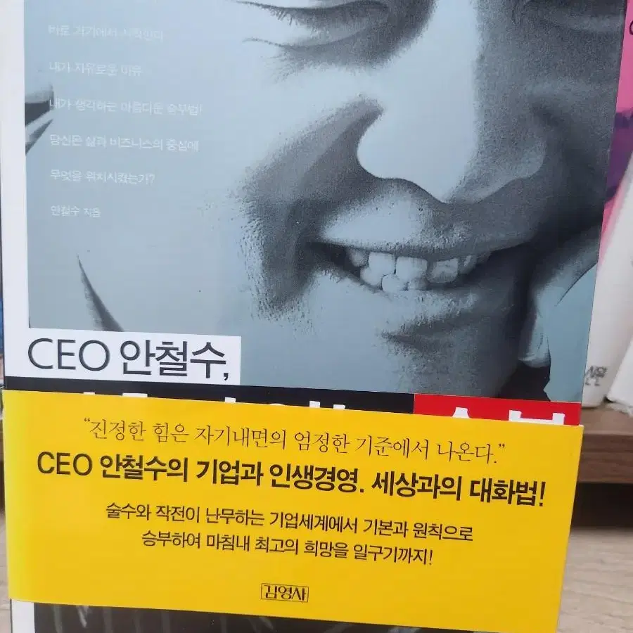 CEO안철수 도서