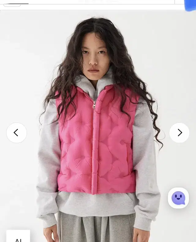 CONP pink puffer 새제품