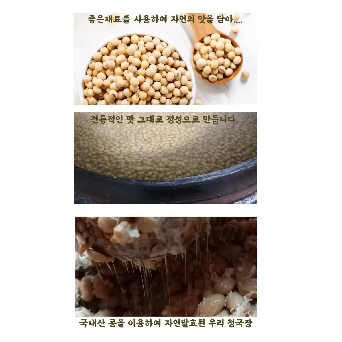 별빛촌 청국장  200g x3팩