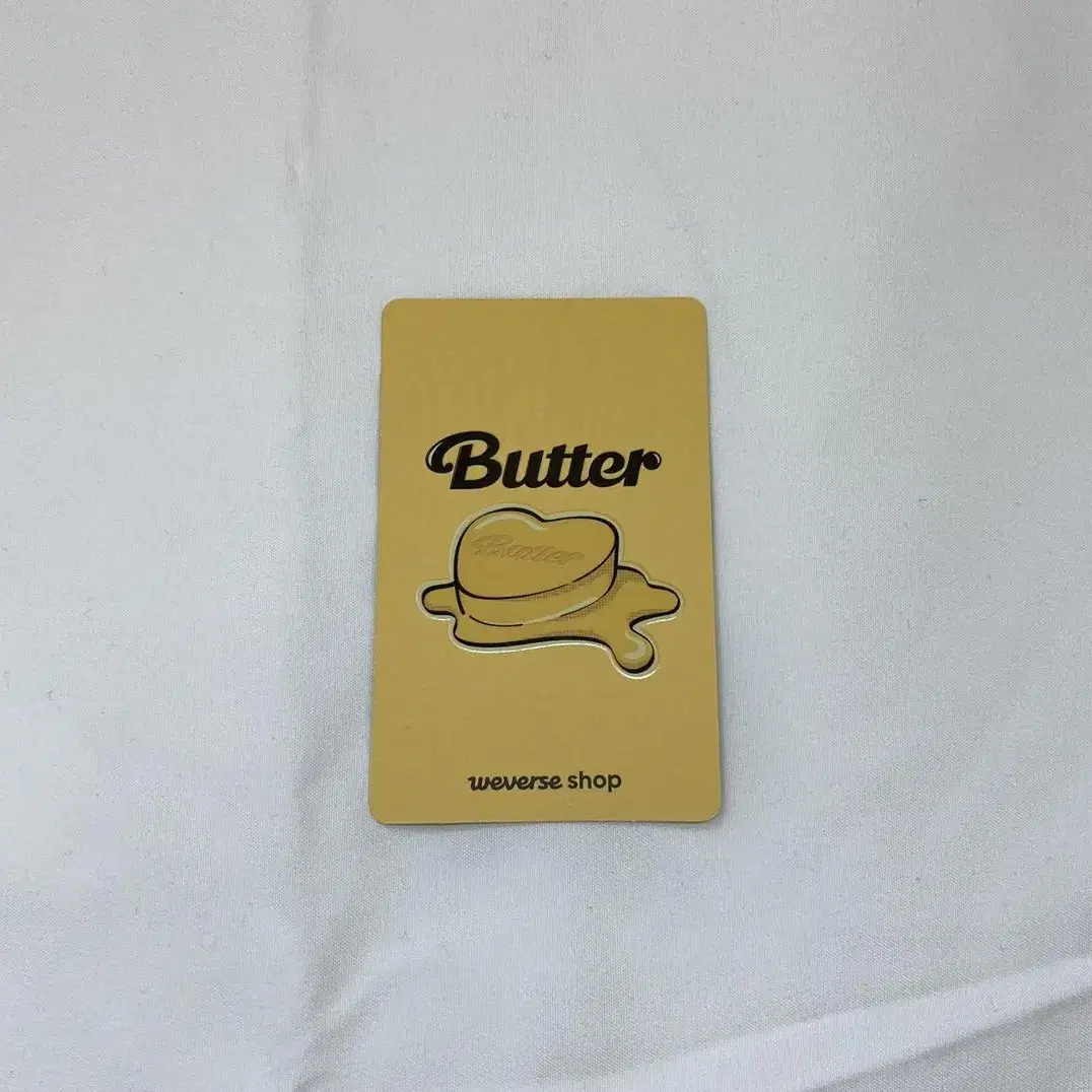 방탄 포카 태형포카 위버스샵 특전 포카 BUTTER 앨범