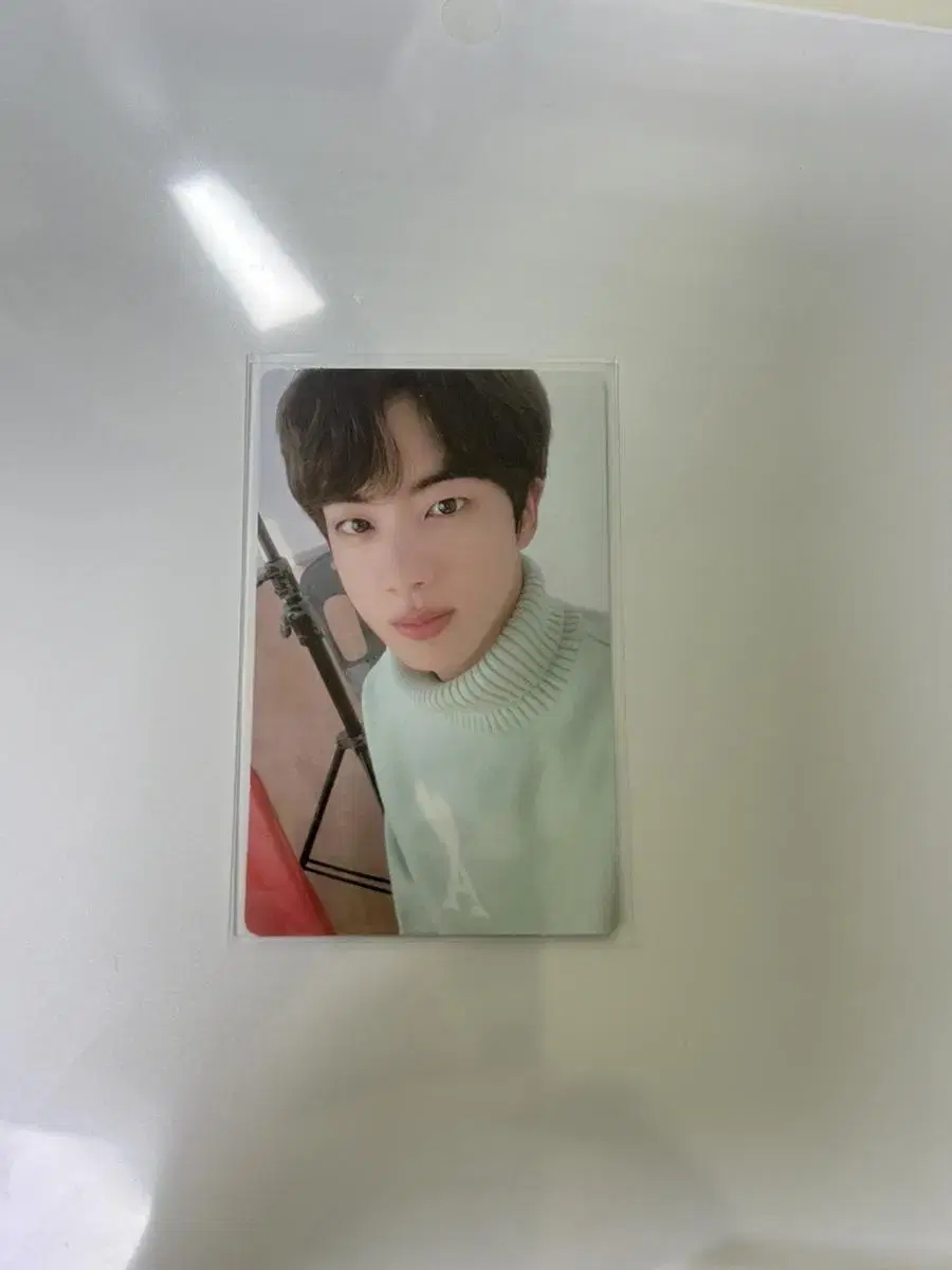 bangtan spiccon dvd seokjin photocard