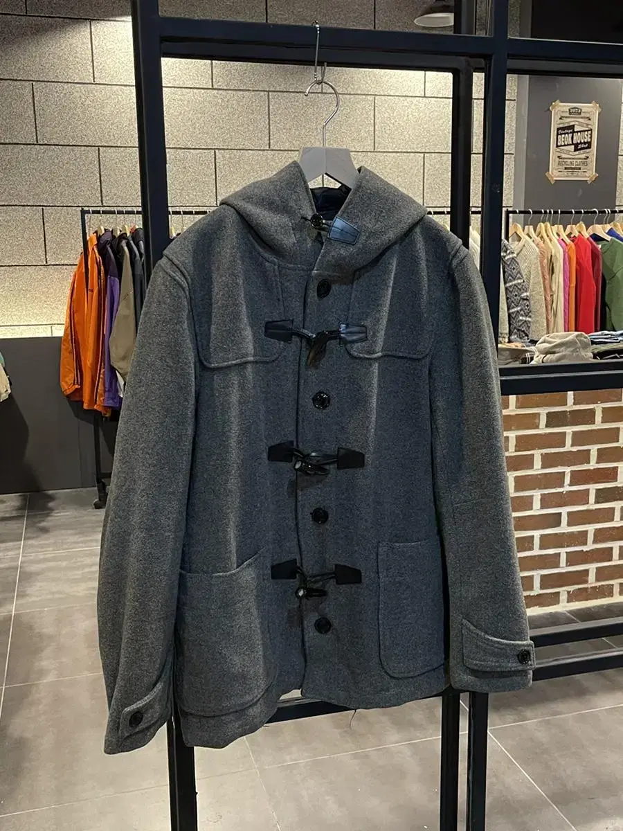 Avyrex Dark Gray Duffel Coat