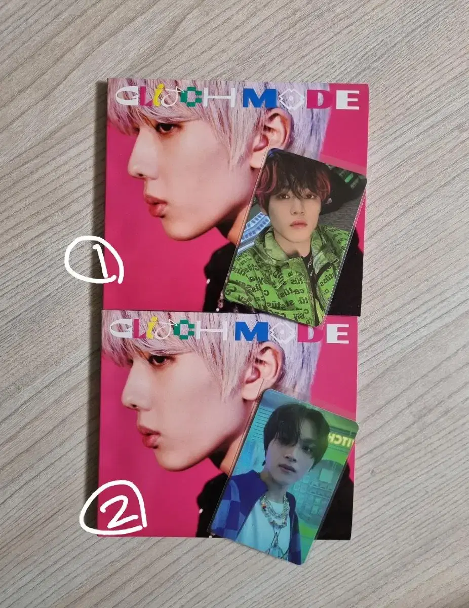 Glitchmode digipack jisung Full with photocard album WTS