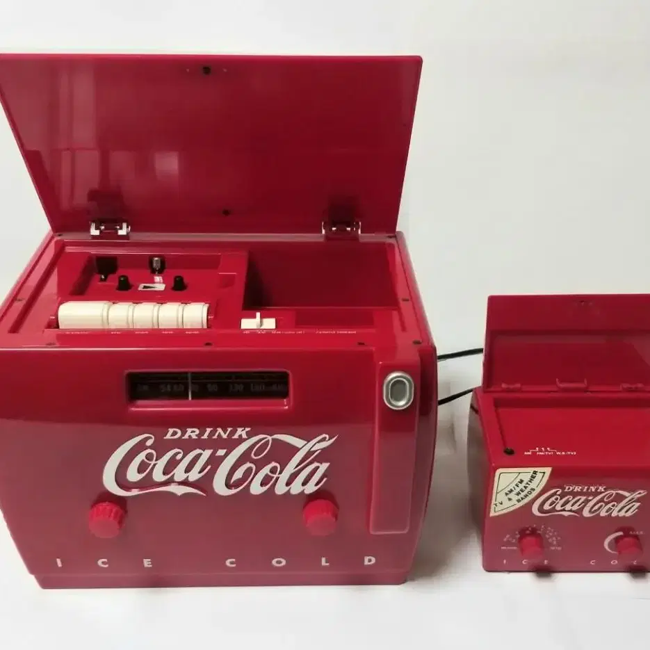 빈티지 1988년 한정판 Coca Cola 코카콜라 쿨러 라디오