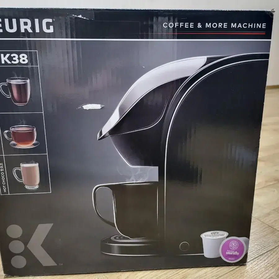 Keurig 큐리그 K-콤팩트 1인용 커피메이커