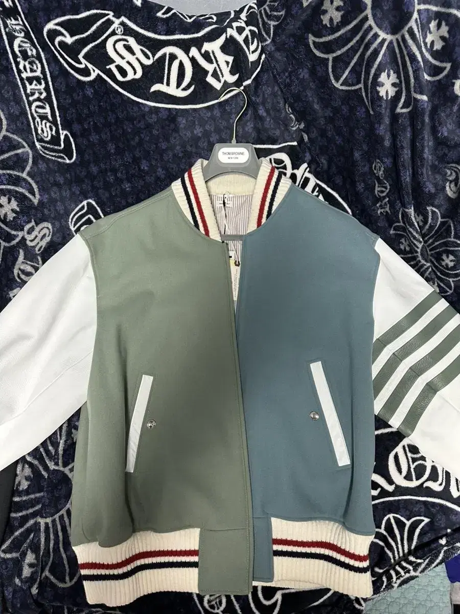 Thom Browne Varsity Jacket for sale