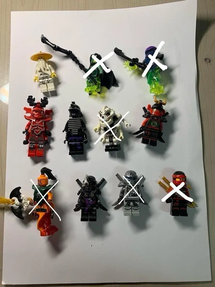 LEGO NINJAGO Rare Figures