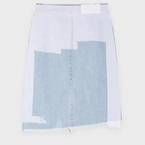 낫띵에브리띵 리트 LINEN ATTACHED DENIM SKIRT