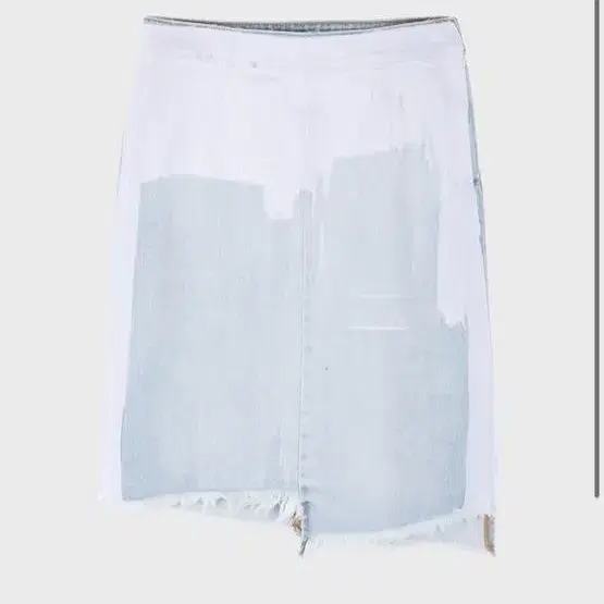 낫띵에브리띵 리트 LINEN ATTACHED DENIM SKIRT