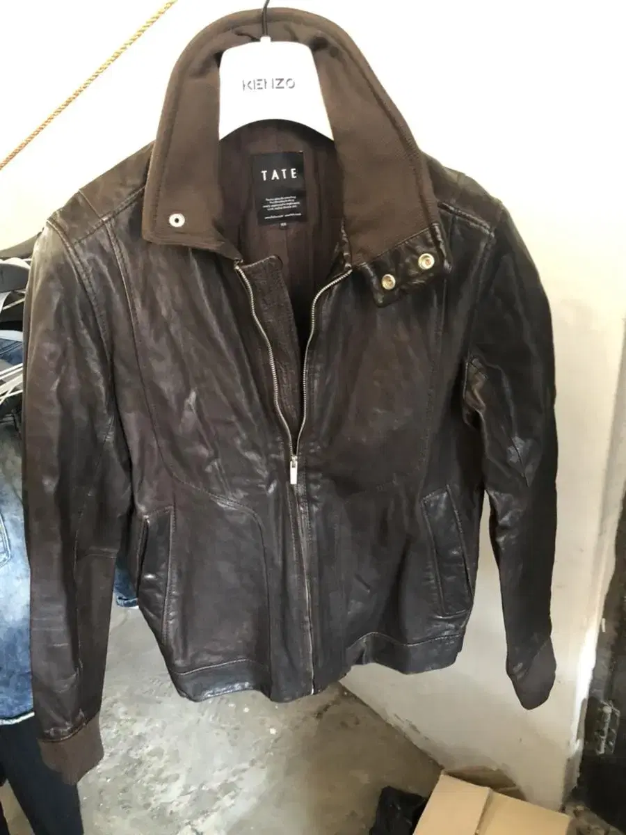 Tight Men's Leather Jacket 95