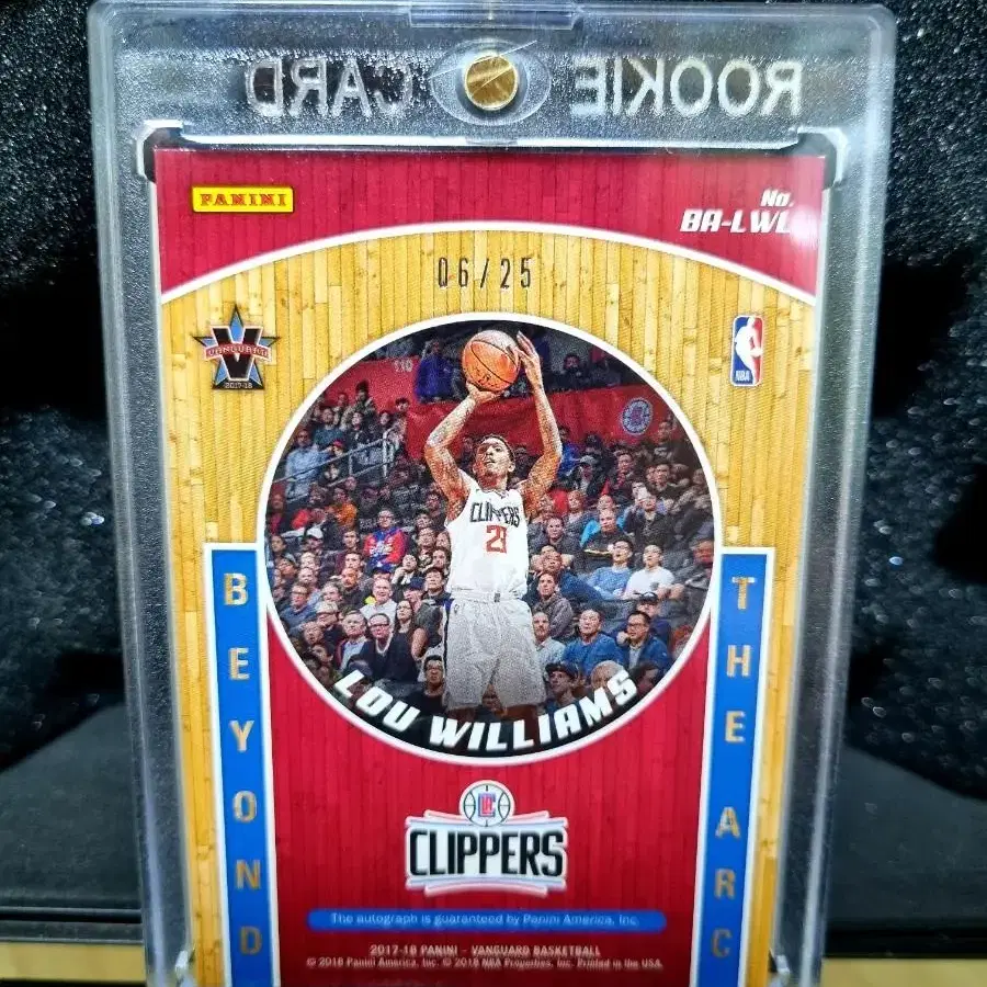 Panini Vanguard Beyond lou williams