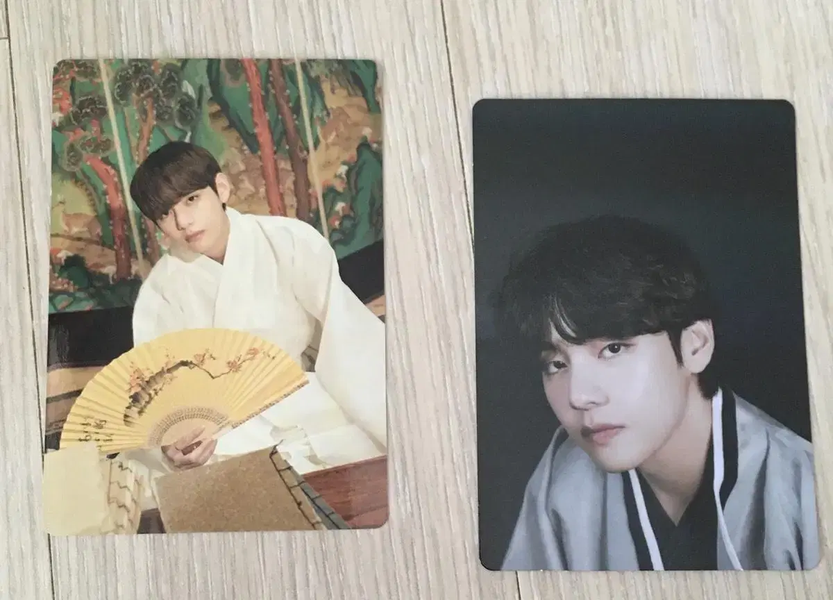 Dharmajung Taehyung photocard 21: 42/56, 22: 06-06