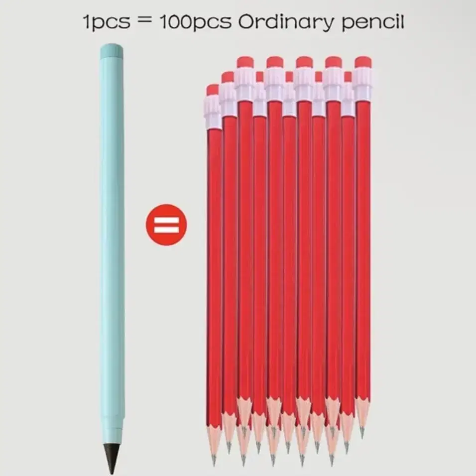 무한연필 평생연필 손에 뭍지않는 특수 연필