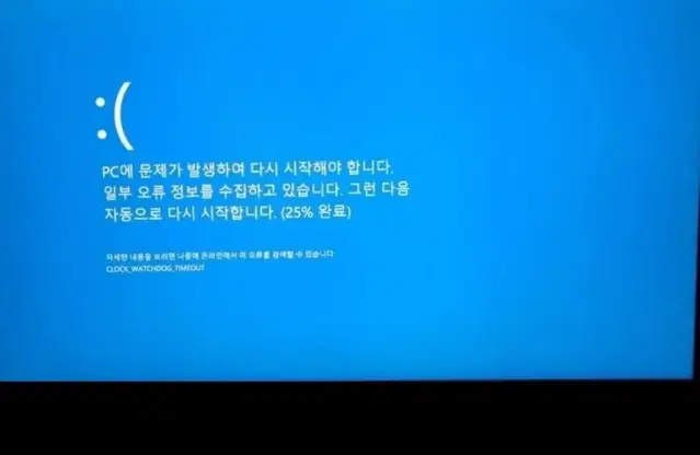 원도우 부팅에러 시 윈PE부팅하여 자료백업USB2개