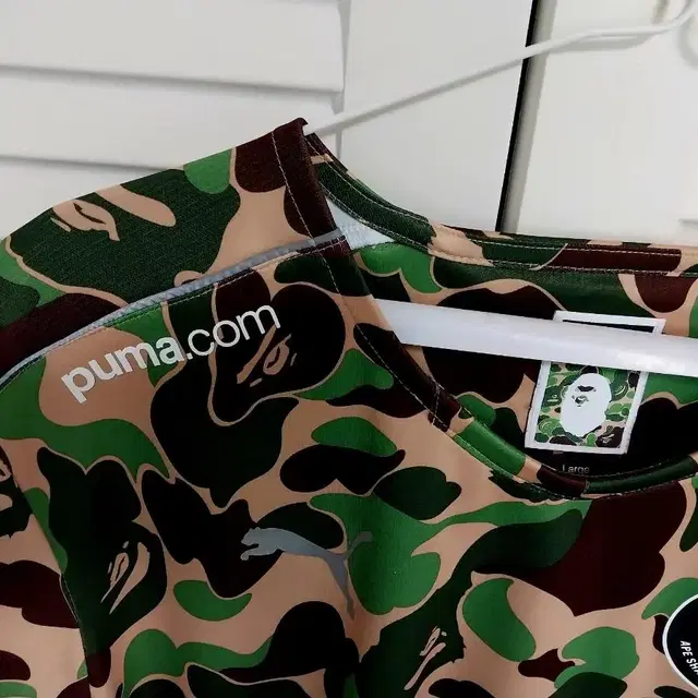 (정품)Puma x Bape FC Replica Shirt 한정판(L)