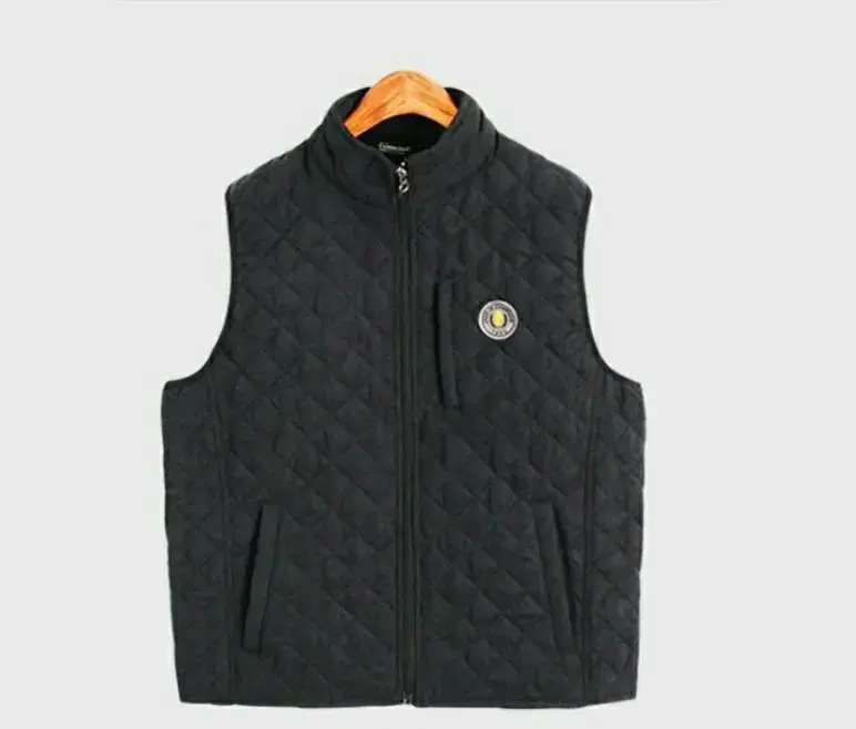 Warm Padded Vest Suede Vest