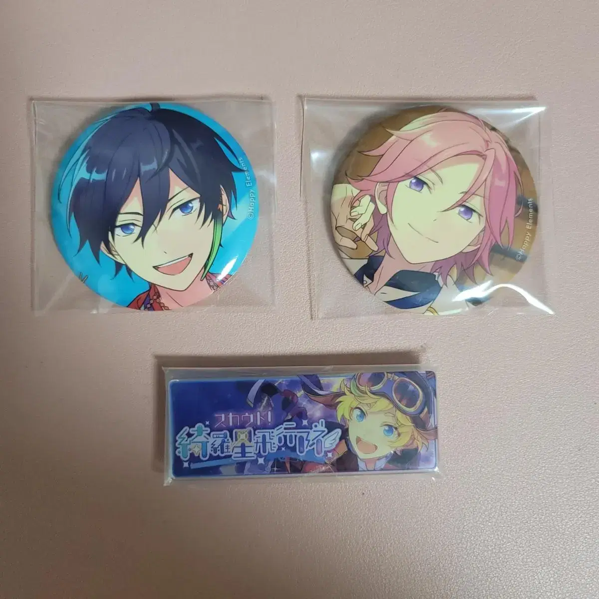 Anstar Hokuto,Kohaku Badge / sora vannerBadge