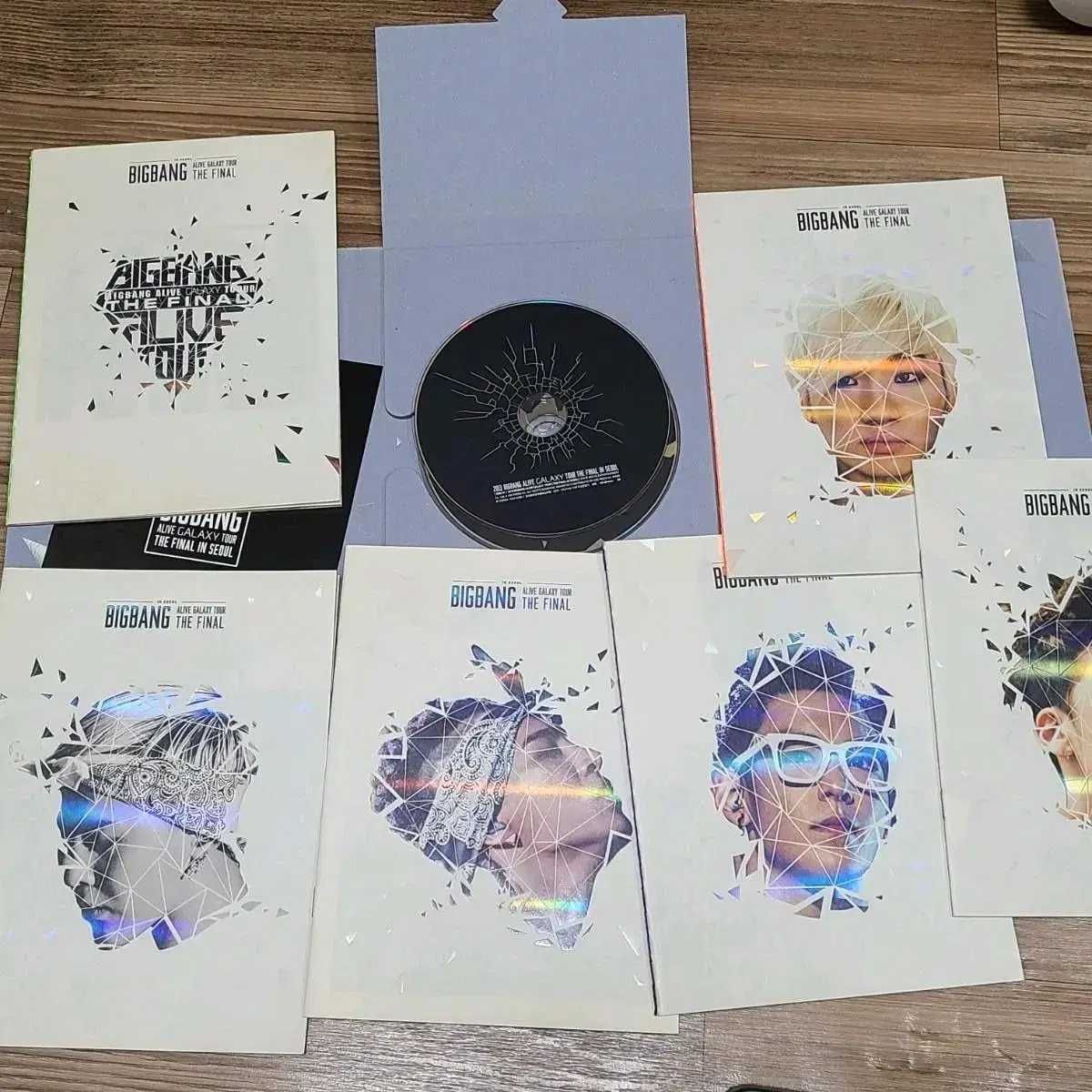 2013 빅뱅 ALIVE 갤럭시 투어 DVD + 파일 5종